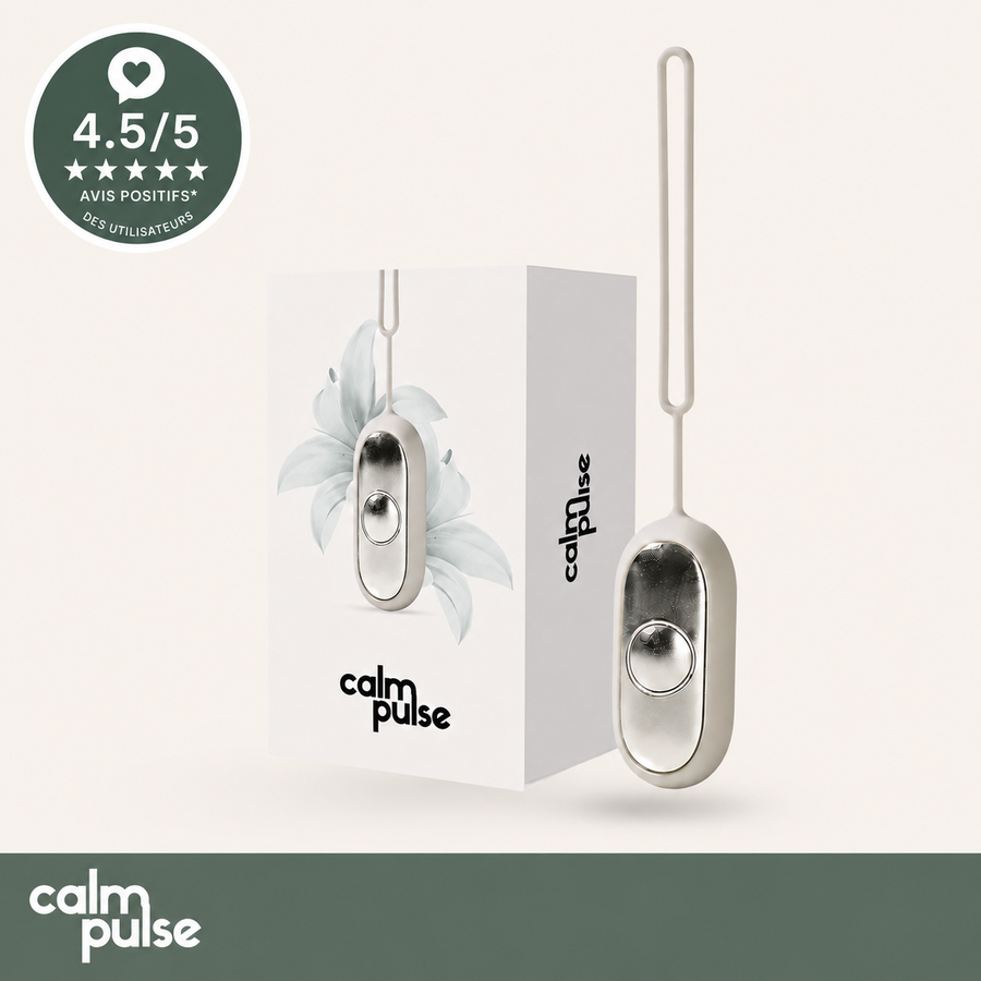 Calm Pulse™ — Le Galet Apaisant Anti-Stress